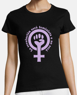 revolution be feminist - symbol (lilac)