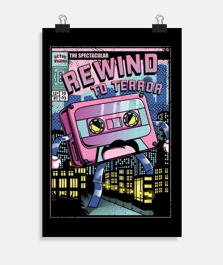 Poster rewind to terror