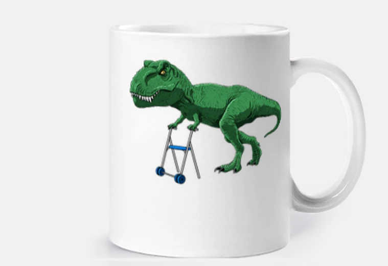 Tazza rex camminatore