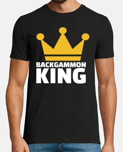 Camiseta rey de backgammon