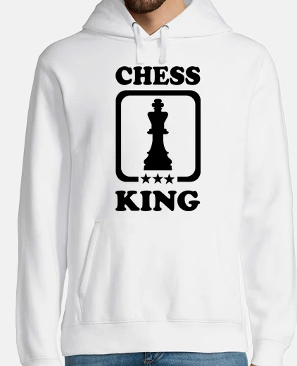 Sudadera rey del ajedrez campeón
