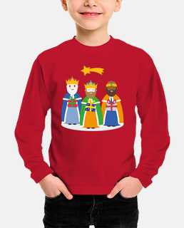 Reyes Magos, camiseta niños y niñas