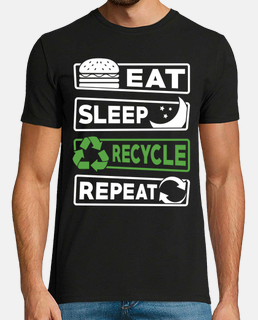 riciclaggio ecologico mangiare dormire