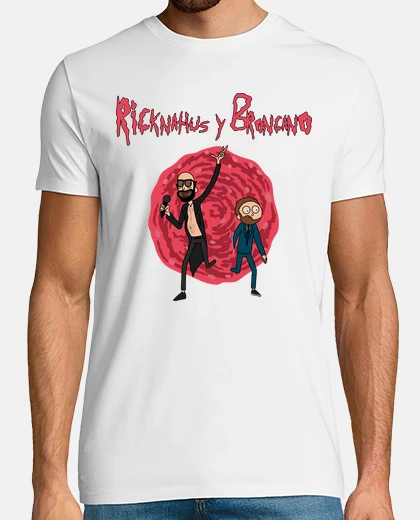 T-shirt rick natius e Bron can o