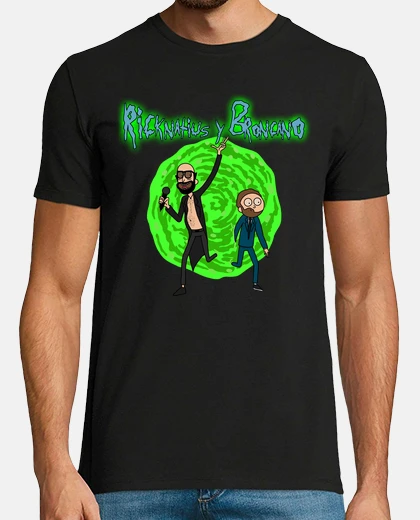 T-shirt rick natius e Bron can o