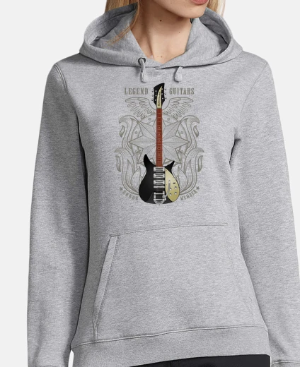 Felpa rickenbacker lennon chitarra ellettrica