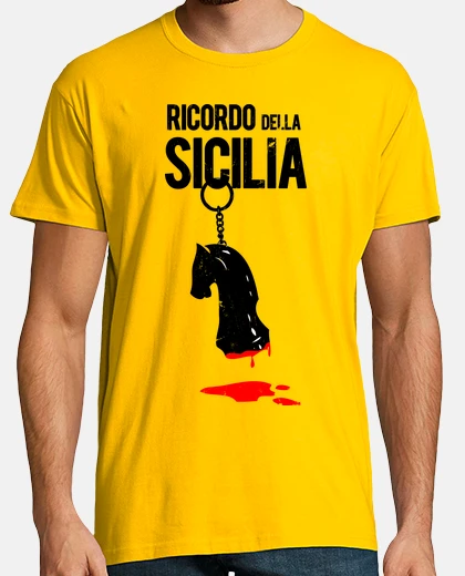 T-shirt ricordo della sicilia