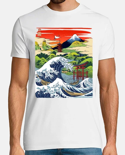 T-shirt ricordo in giappone