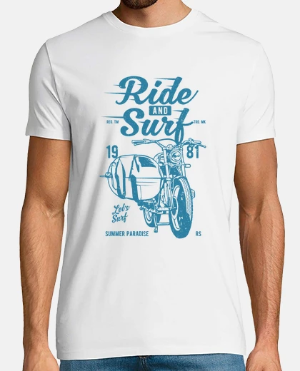 Camiseta Ride and Surf