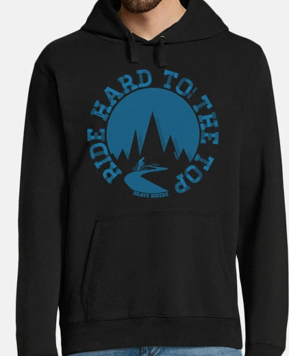 Sudadera Ride Hard To The Top