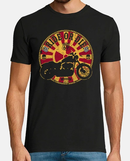 T-shirt ride or die