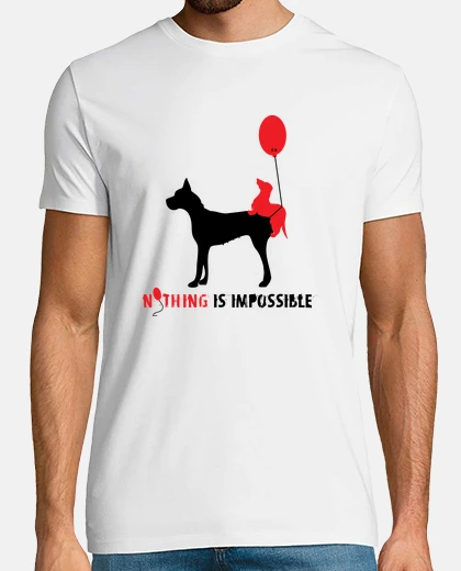 Tee-shirt rien n&#39;est impossible en levrette