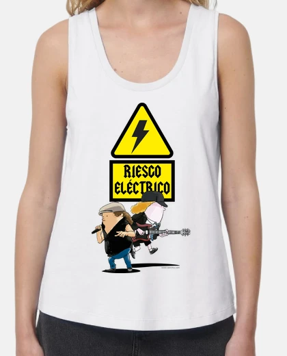 Camiseta Riesgo Eléctrico by Calvichi's (WEB)