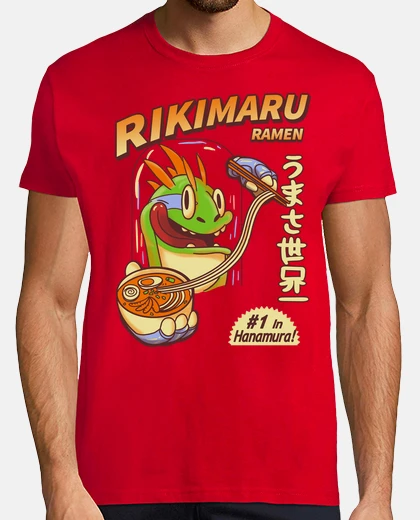 T-shirt rikimaru ramen hanamura
