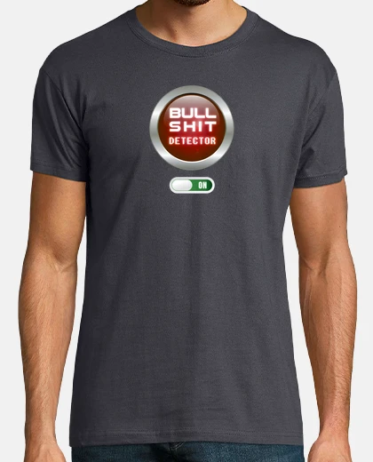 T-shirt rilevatore di cazzate