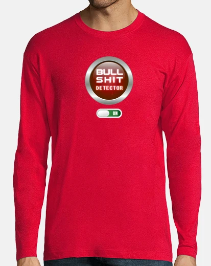 T-shirt rilevatore di cazzate