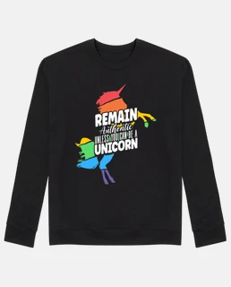 rimanere autentico unicorno lgbt colora