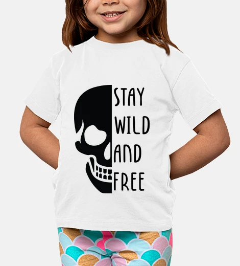 Abbigliamento rimani wild e free