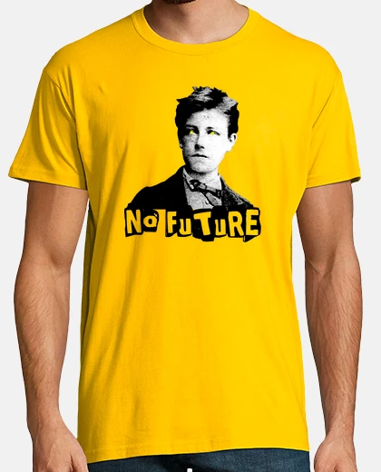 Camiseta Rimbaud - No future b