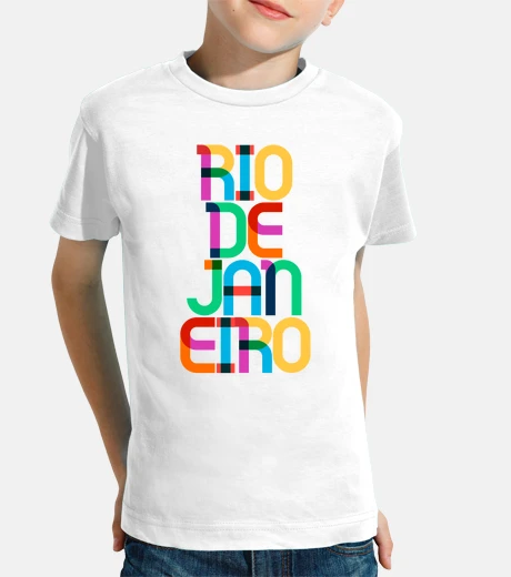 Kids Rio De Janeiro Brazil Pop Art Letters
