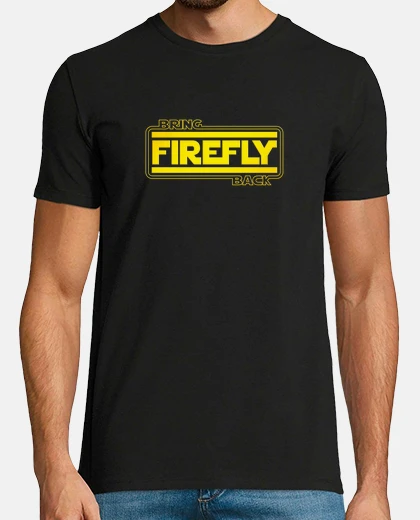 T-shirt riportare back lucciola