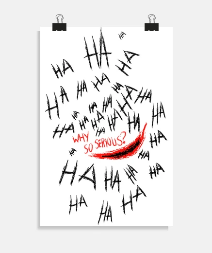 Poster rire de clown