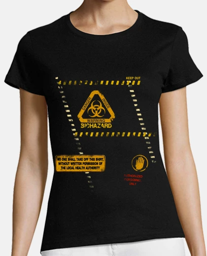 T-shirt rischio biologico