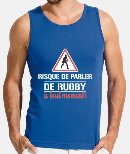 Tee-shirt Risque de parler de rugby