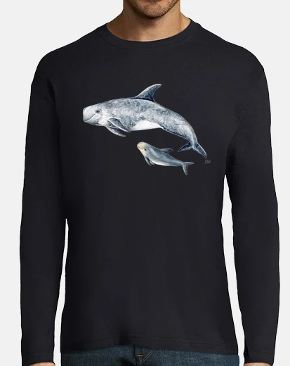 T-shirt risso s' risso delfini t-shirt