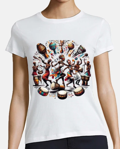 Camiseta ritmos de africa
