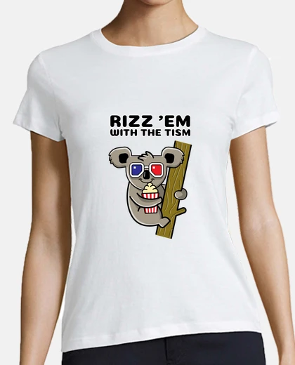 T-shirt rizzali con il tismo