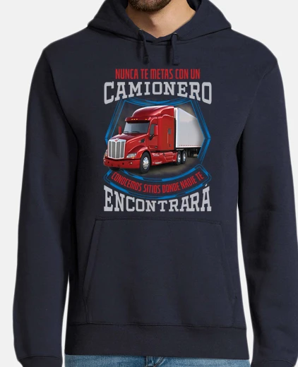 Hoodie road driver driver truck driver trailer don&#39;t get involved humor trucks