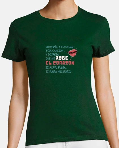 Camiseta Robe el corazon