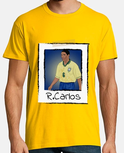 Playera Roberto Carlos Foto Retro