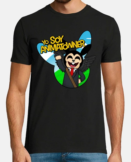 Camiseta ROBLOX: YO SOY ANIMATOWNER HOMBRES MANGA CORTA