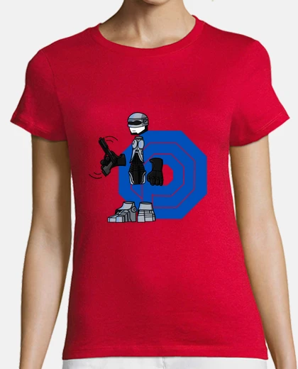 Tee-shirt robocop  tee shirt  fille