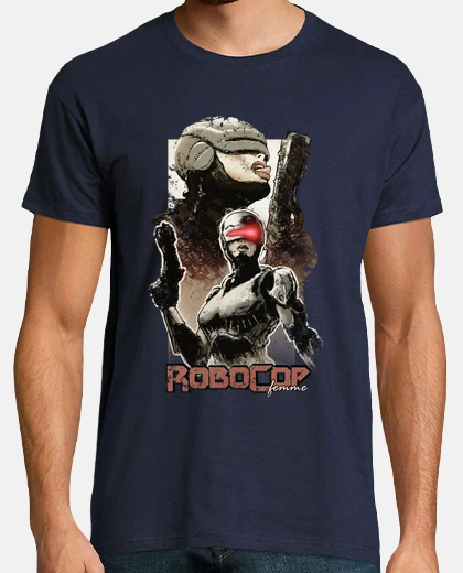 Tee-shirt robocop féminine