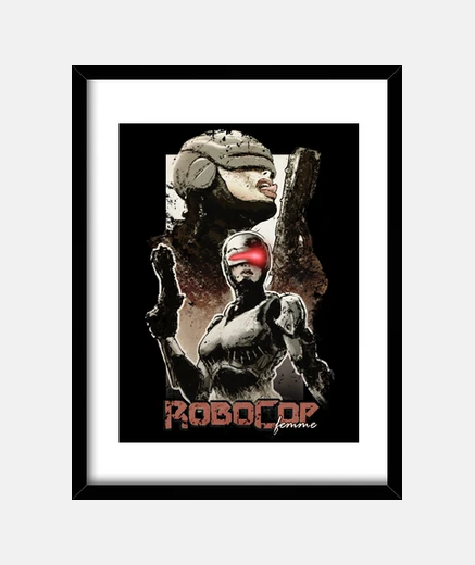 Cadre robocop féminine