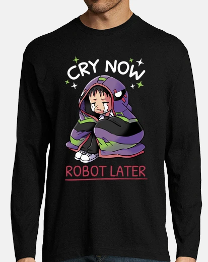 Camiseta Robot Later Shinji Evangelion