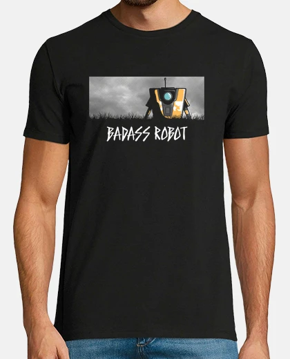 Camiseta robot macarra