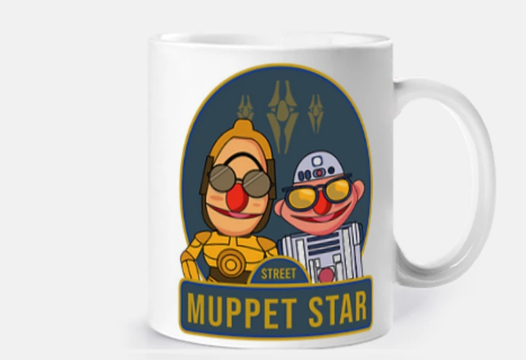 Tazza robot star muppet