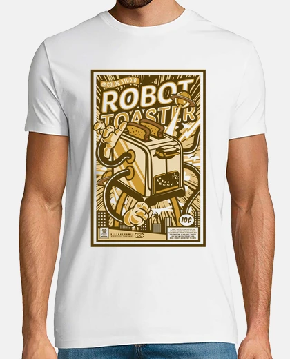 Camiseta Robot Toaster