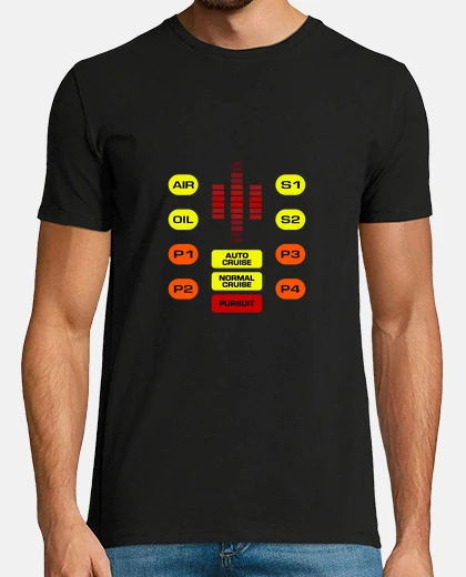 Tee-shirt robot voix kitt rider