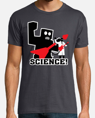 Robot ciencia camisetas friki laTostadora