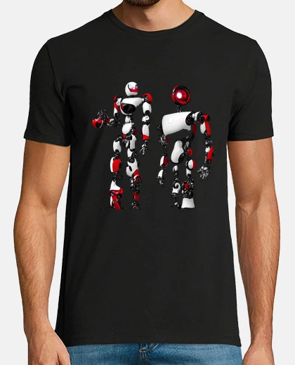 Tee-shirt Robotic android twins
