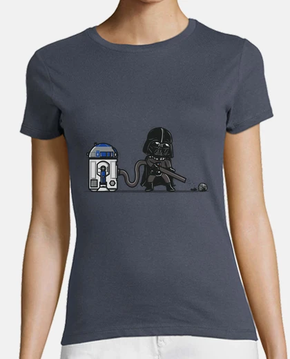 T-shirt robotic hoover