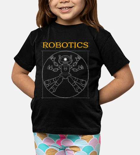 Ropa Robotics Robótica Robot Inteligencia Artificial IA Tecnología Hombre De Vitruvio Friki