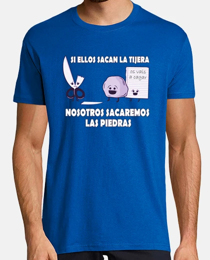 Tee-shirt roche papier ciseaux 1b