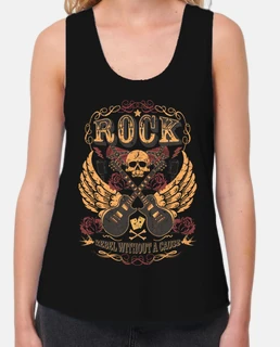 Camisetas de discount rock para mujer