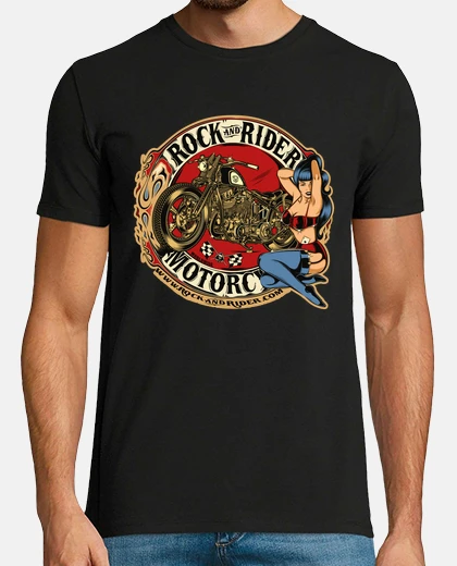 Playera rock and rider ptuk color
